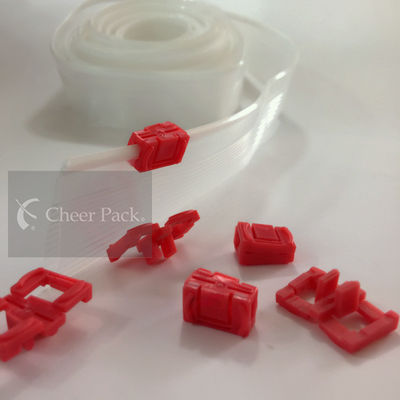 Professional ziplockk Mini Red Zipper Đối với túi PVC, màu Customized