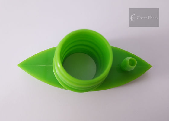 Đường kính 22mm màu xanh Nhựa Spou Cap Pe Chất liệu cho túi oxy