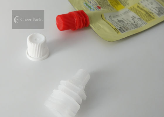 Bao bì nhựa Twist Spout Cap Thức ăn Lớp cho máy nạp tự động