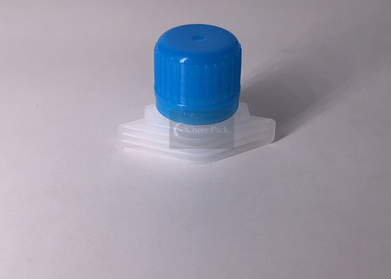 Bao bì mềm dẻo Cap Injection Model Chất liệu PE Màu Xanh