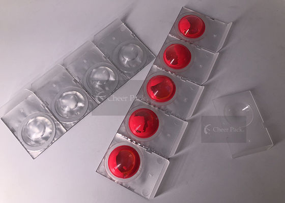 Bao bì bằng nhựa Nhựa PP nhỏ Nhỏ Bao bì Nhựa Đầy Màu Đỏ, 45 * 30 Đường kính