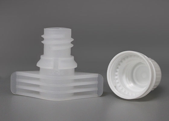 1mm độ dày dễ dàng đổ nhựa Spout Caps với vòng an toàn / bé thực phẩm Pouch Tops