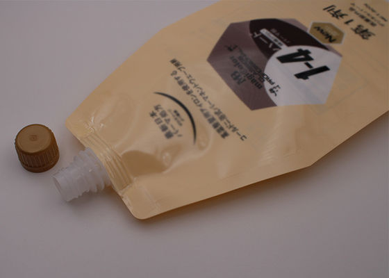 Nhôm lá mỏng túi nhựa cho chất lỏng có 12mm Spout Caps trong cấp thực phẩm