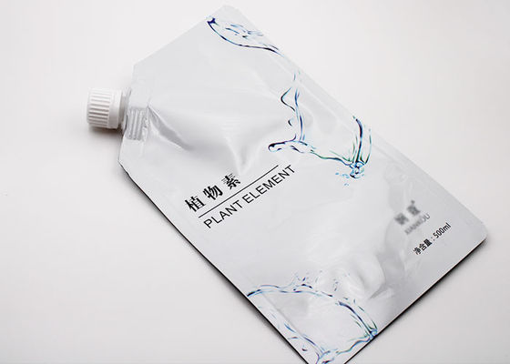 Nhôm lá mỏng túi nhựa cho chất lỏng có 12mm Spout Caps trong cấp thực phẩm