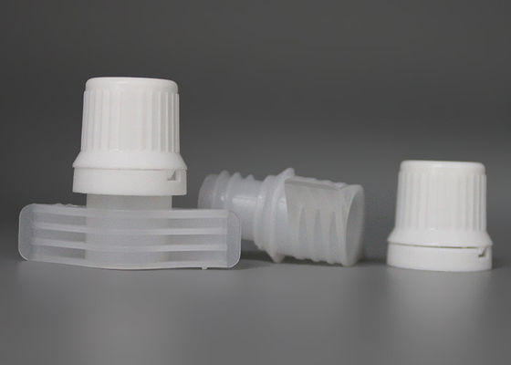 9.6mm dễ dàng đổ nhựa Spout Caps với vòng an toàn hàng đầu trên túi giặt