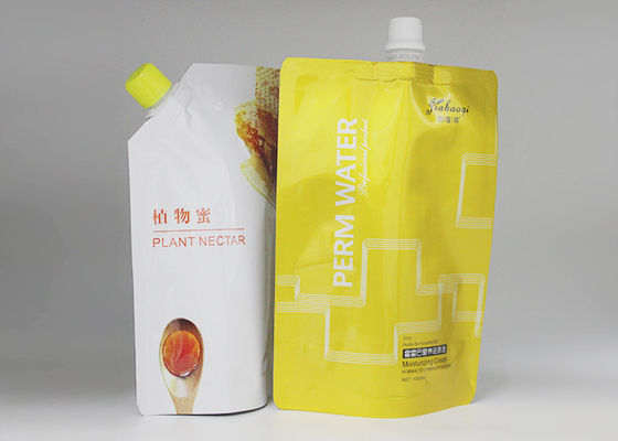 Nhôm Foil Liquid Nhựa có vòi đứng lên Túi có Logo tùy chỉnh cho sữa nước trái cây