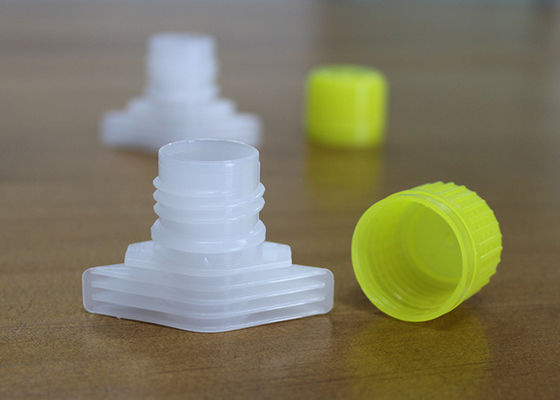 1mm độ dày nhựa Spout Caps kết hợp với bao bì linh hoạt hạt túi