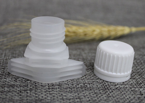 Mũ lưỡi trai bằng nhựa 16mm tùy chỉnh cho túi chất lỏng có vòng an toàn