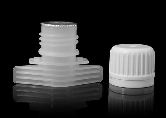 16mm Nhựa Spout Caps Vòi với Bảo vệ Dễ dàng bóc nhôm Lá niêm phong lót