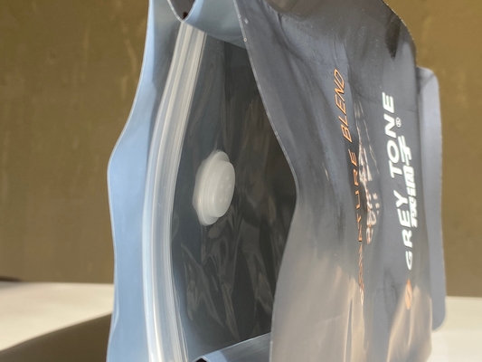 chất lượng  Customized Printed Zipper Stand Up Pouch 250g 500g Coffee Bag With Valve Plastic Packaging Aluminum Foil Bag nhà máy