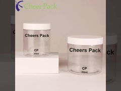 Các thùng nhựa PET trong suốt loại thực phẩm phổ biến với LIDS vít