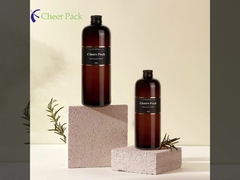 Nhập khẩu 300 500 1000ml chai bơm kem dưỡng da để rửa cơ thể lỏng 16oz Shampoo nhựa vật nuôi trắng rõ ràng