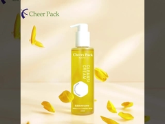 Bao bì dầu thiết yếu cơ thể chai 150ml 210ml tinh khiết Nhựa tùy chỉnh Shampoo Lotion tóc dầu bơm Bo