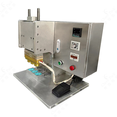 Máy niêm phong nhiệt bán tự động nhỏ cho túi đứng đứng và ly viên nang