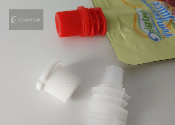 Màu Đỏ Đường kính Bên Trong 8.6mm Mũ Nhựa Túi Xốp Cho Túi Jelly
