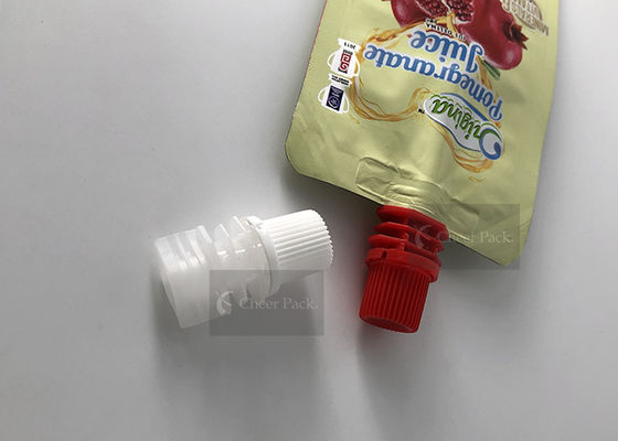 Polyethylene đổ Mũ Nắp đậy 8.6mm Đường kính Đối với Stand Up Soy Milk Bag