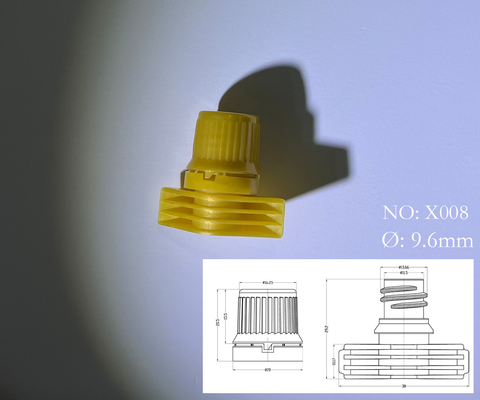 Vật liệu PE cho gia vị, tinh dầu gà, mặt nạ mỹ phẩm 9.6mm đường kính bên trong Mũi ống nhựa Nhà sản xuất