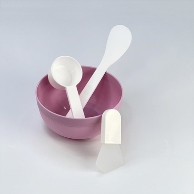 Vỏ trộn sắc đẹp 3 bộ dụng cụ đóng gói độc lập mặt nạ vỏ trộn gậy muỗng