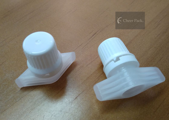 Pure trắng nhựa Twist Top Cap Đối với Stand Up Túi OEM ODM Dịch vụ