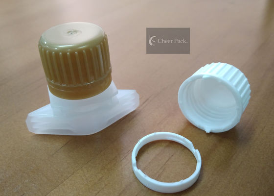 Mâm xả nhựa Doypack Pouch 16 Mm Dia Leak Proof Nozzle Cap