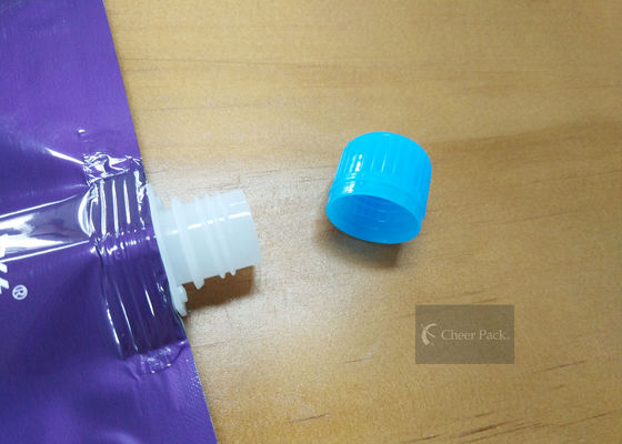 16mm đường kính bên trong nhựa Spout Caps cho Stand Up Juice Doypack