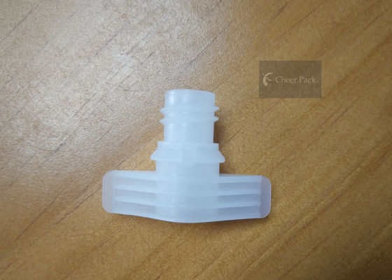 Trắng Đổ Spout Caps Cho Nhựa Pouch Đường Kính Ngoài 1.16 cm