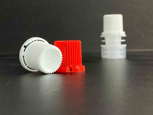8.6mm Plastic Spout Caps sử dụng trên bao bì túi sữa đậu nành