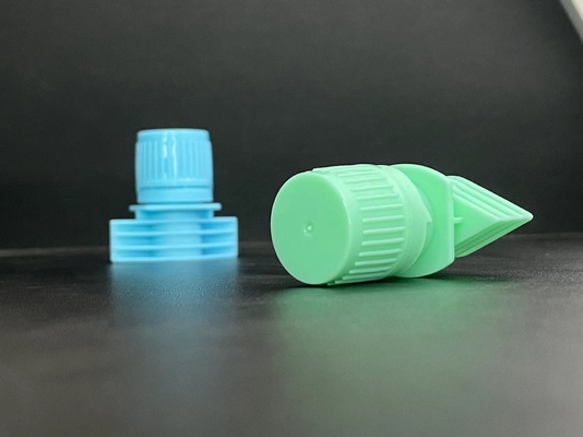 13mm Plastic Spout Caps sử dụng trên bao bì túi chất tẩy rửa