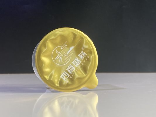 Nhựa nhôm tấm nắp niêm phong nhiệt niêm phong composite nắp cho PS chai ly