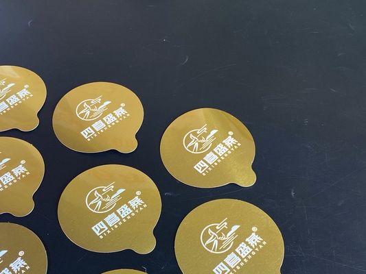 Nhựa nhôm tấm nắp niêm phong nhiệt niêm phong composite nắp cho PS chai ly