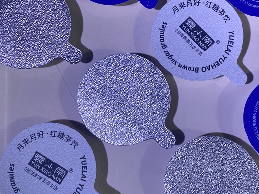Nhựa nhôm tấm nắp niêm phong nhiệt Composite đúc nắp cho chai ly PP