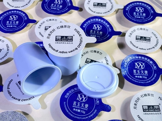 Nhựa nhôm tấm nắp niêm phong nhiệt Composite đúc nắp cho chai ly PP