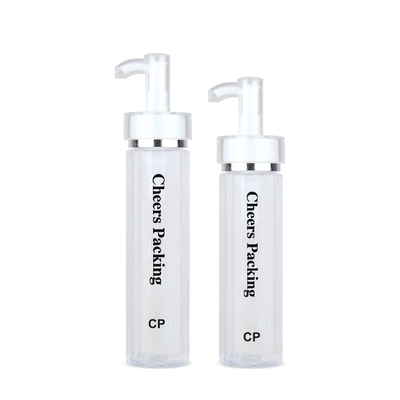 140ML PET Cosmetic Bottles For Lotion, Essential Oil With Pump Wholesale PET Cosmetic Bottles Các loại dầu thơm có chứa dầu thơm