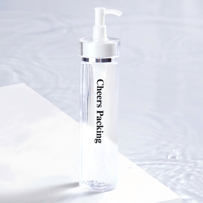 140ML PET Cosmetic Bottles For Lotion, Essential Oil With Pump Wholesale PET Cosmetic Bottles Các loại dầu thơm có chứa dầu thơm