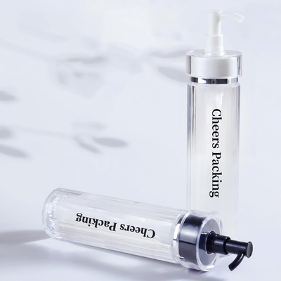140ML PET Cosmetic Bottles For Lotion, Essential Oil With Pump Wholesale PET Cosmetic Bottles Các loại dầu thơm có chứa dầu thơm