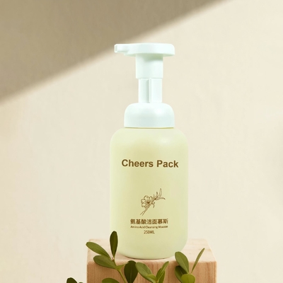 500ML PET Mousse chai cho Mousse sản phẩm mỹ phẩm Lotion Scream Shampoo