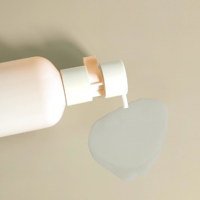 250ml Flip Top Cap HDPE Plastic Shampoo Babycare Pink Bottle Lotion Pump Cho Bao bì mỹ phẩm