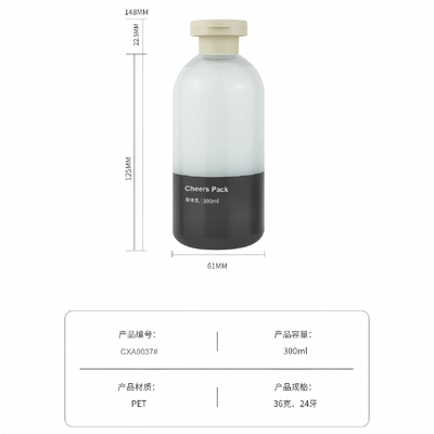 Nhựa dầu gội màu tùy chỉnh PET 200ml 300ml 500ml Squeeze Bottle Shampoo