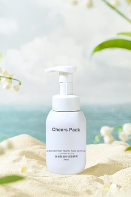 Nhập khẩu bán buôn 200ml 300ml 400ml 500ml mỹ phẩm PET bọt làm sạch khuôn mặt bọt bơm xà phòng