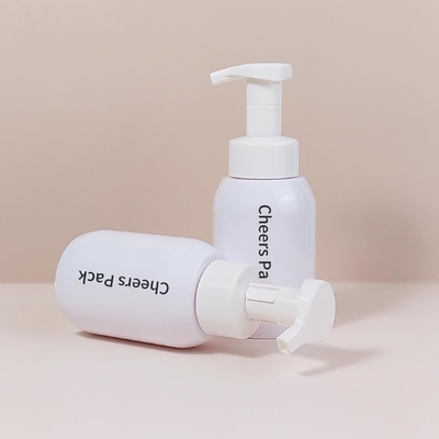 Nhập khẩu bán buôn 200ml 300ml 400ml 500ml mỹ phẩm PET bọt làm sạch khuôn mặt bọt bơm xà phòng