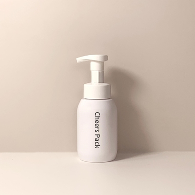 Nhập khẩu bán buôn 200ml 300ml 400ml 500ml mỹ phẩm PET bọt làm sạch khuôn mặt bọt bơm xà phòng
