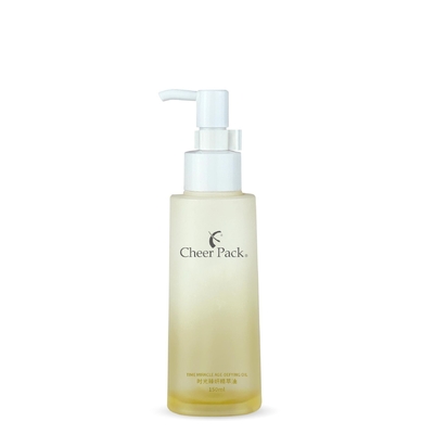 Tùy chỉnh Frosted Amber Round 150ml Chăm sóc da Khử trùng cơ thể Shampoo Lotion Thùng nhựa Máy bơm chai tắm