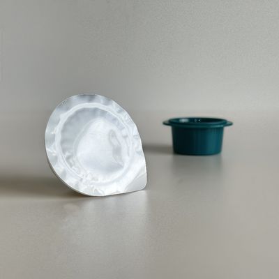 Ly nhựa PP có logo tùy chỉnh 10ml dùng cho kem mỹ phẩm có nắp lá nhôm