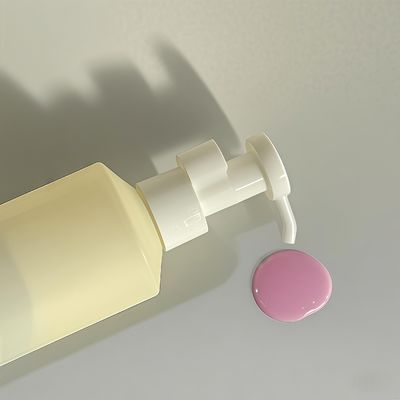 Chai đựng vòi xịt lotion hình trụ PET 300ml-500ml dùng cho bao bì mỹ phẩm với in logo tùy chỉnh