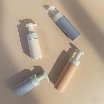 100ml 120ml 160ml chai mỹ phẩm nhựa chai PET cho dầu gội dầu lotion rửa cơ thể với máy bơm và màu sắc tùy chỉnh