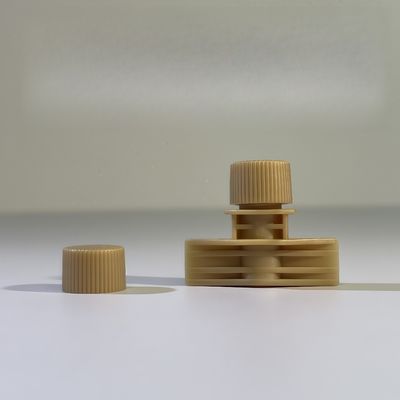 Portable and Durable 5mm PE Plastic Screw Cap with Flip Top Spout Lids Food Grade Safe Rim for Cosmetic Flexible Packaging