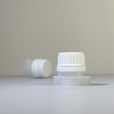Portable Durable PE Plastic Screw Cap 22mm Inner-Dia Spout Lids for Spouted Pouches Disc Cap 18mm 28mm for Beverage Products