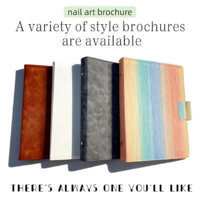 Bảng hiển thị móng tay từ tính acrylic có thể tháo rời chuyên nghiệp hình vuông 120/180/240 màu gradient dụng cụ nhựa cho móng tay