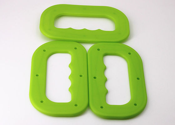 Túi nhựa cứng màu xanh / xanh lá cây / vàng Snap có 6 lỗ khóa