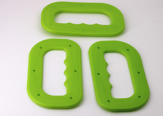 Túi nhựa cứng màu xanh / xanh lá cây / vàng Snap có 6 lỗ khóa